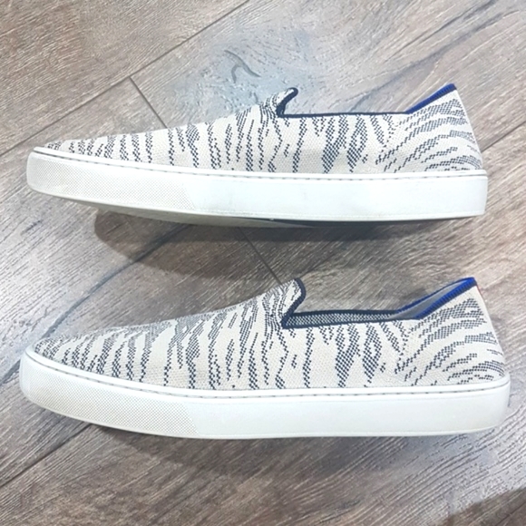 ROTHY'S Maritime Tiger Sneaker Shoe Size 11 - Picture 7 of 11